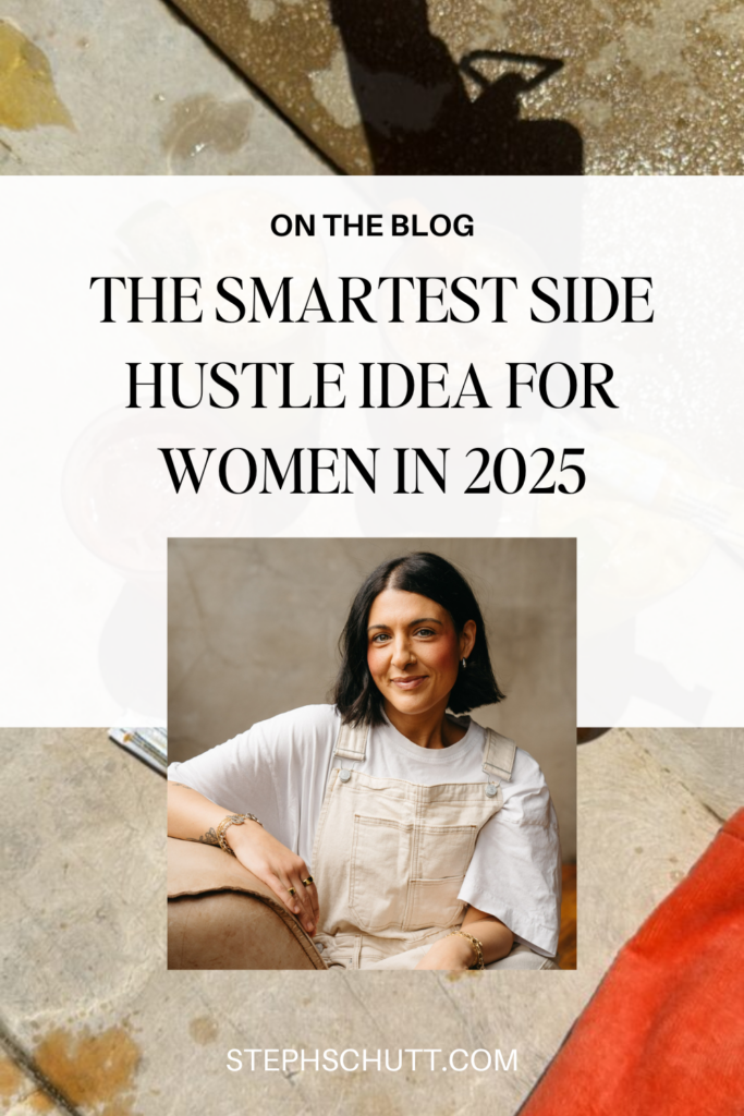 The smartest side hustle idea for women in 2025