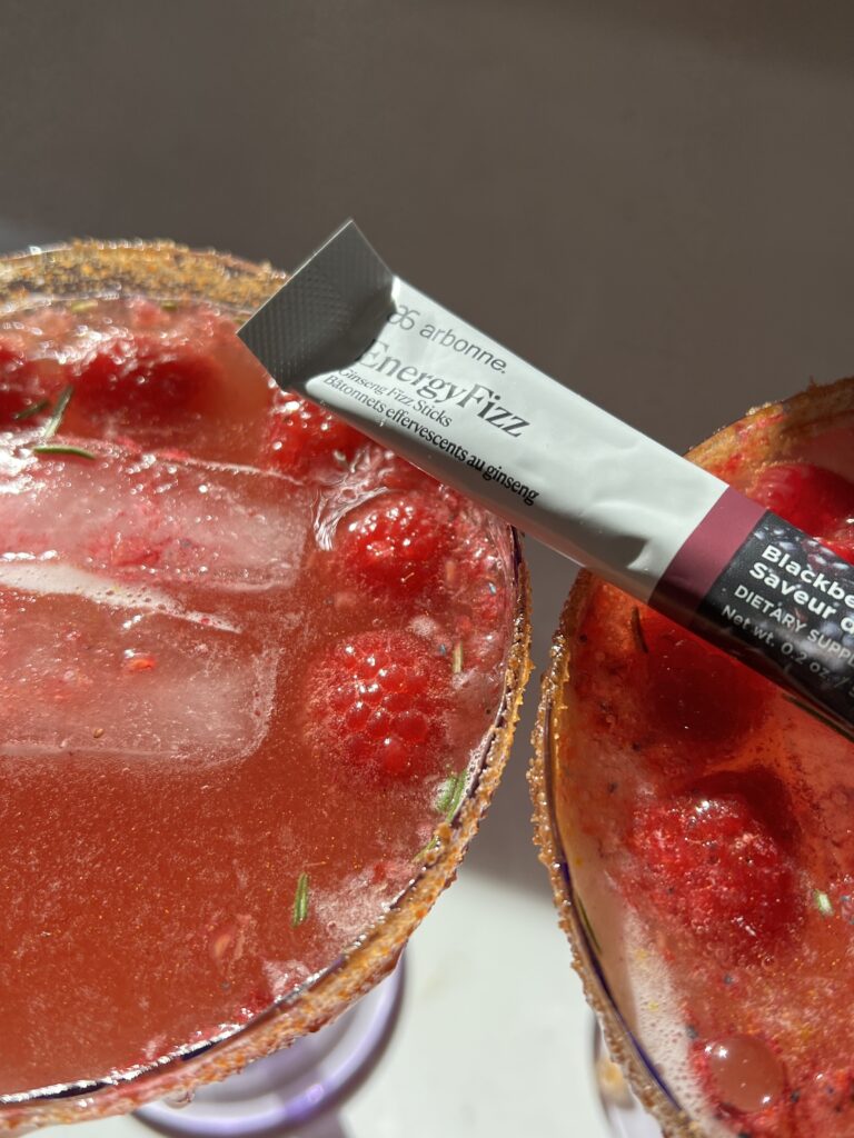 Energy fizz to beat the afternoon slump.